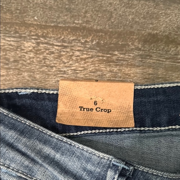 Ruff Hewn Blue Skinny Jeans with Modern Distressing - Picture 5 of 12